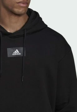 Adidas Performance ESSENTIALS - Hoodie - Black -adidas Performance Shop bd27df5209884925a9550756a43cd82a