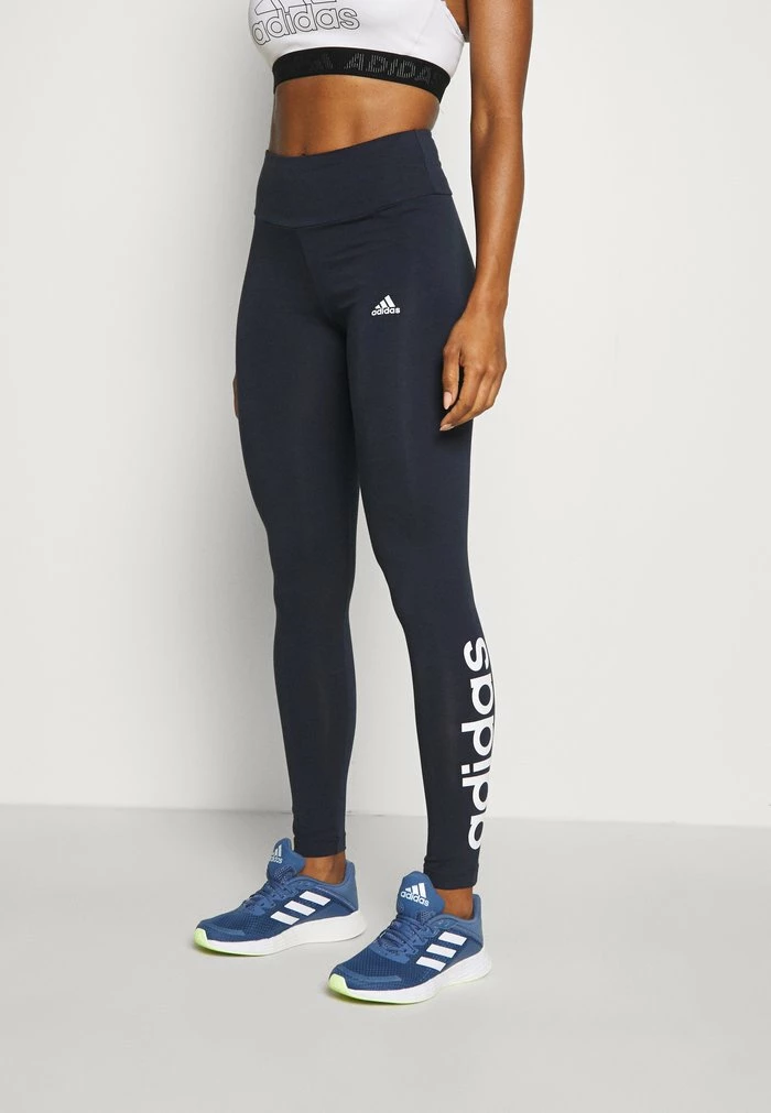 Adidas Performance Leggings - Legend Ink/white 3 Adidas Performance Leggings - Legend Ink/white