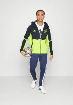 Adidas Performance MANCHESTER UNITED EU ANTHEM JACKET - Training Jacket - Semi Solar Slime -adidas Performance Shop be423dd478b040a6a8ca9f8591e2c72d