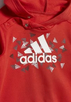 Adidas Performance BOS GRA - Tracksuit - Top Vivid Red Bottom Grey Six S -adidas Performance Shop be492efab8fc41ae9cf573478c54df09