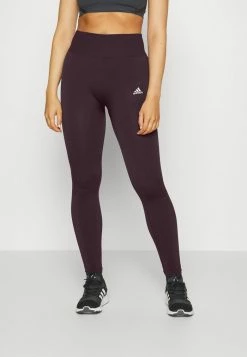Adidas Performance Leggings - Shadow Maroon