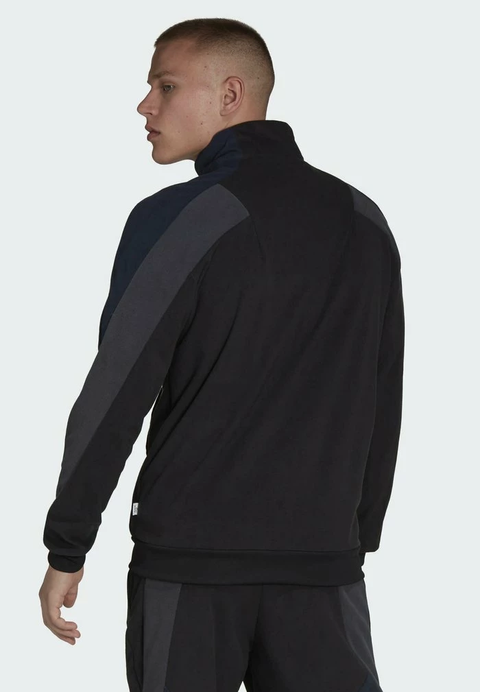 Adidas Performance Zip-up Sweatshirt - Black 4 Adidas Performance Zip-up Sweatshirt - Black - Image 2