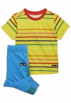 Adidas Performance SET - Tracksuit Bottoms - Yellow