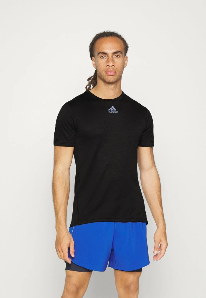 Adidas Performance CITY - Sports T-shirt - Black 3 Adidas Performance CITY - Sports T-shirt - Black