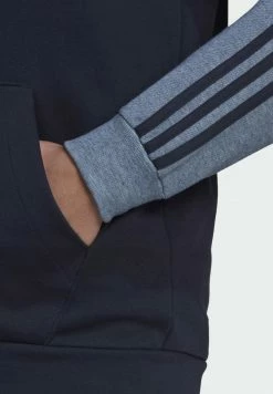 Adidas Performance ESSENTIALS - Zip-up Sweatshirt - Blue -adidas Performance Shop bf043ba3926c4679a3ea0935258cb187