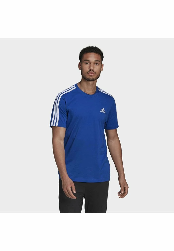 Adidas Performance Print T-shirt - Blue 3 Adidas Performance Print T-shirt - Blue