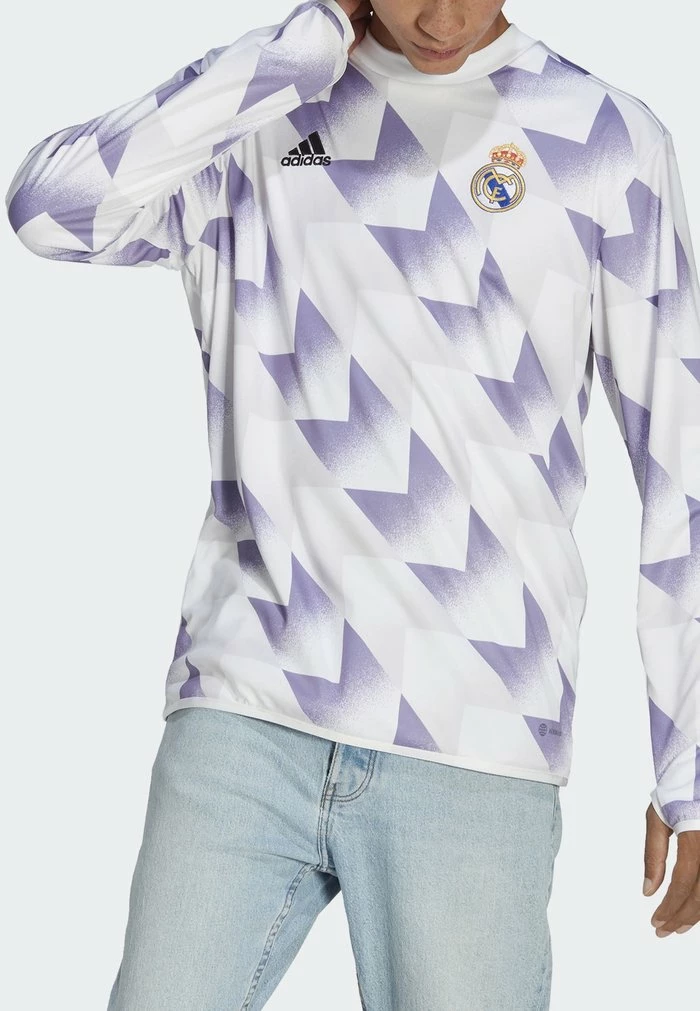 Adidas Performance REAL MADRID - Long Sleeved Top - White 6 Adidas Performance REAL MADRID - Long Sleeved Top - White - Image 4