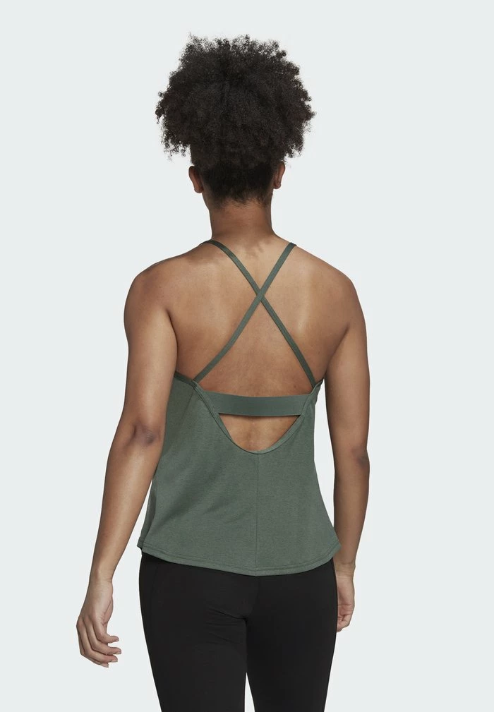 Adidas Performance Top - Green Oxide White 4 Adidas Performance Top - Green Oxide White - Image 2