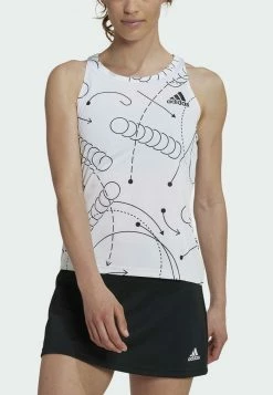 Adidas Performance GRAPHIC - Top - White -adidas Performance Shop c0903550536f400b8da7f7ae29640797