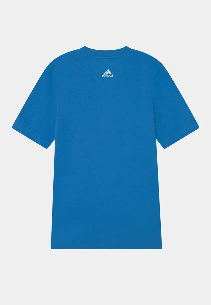 Adidas Performance LIN UNISEX - Print T-shirt - Pulse Blue/almost Blue 4 Adidas Performance LIN UNISEX - Print T-shirt - Pulse Blue/almost Blue - Image 2