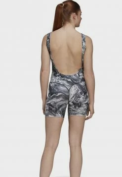 Adidas Performance HYPERGLAM AEROREADY MARBLE - Gym Suit - Grey / Black -adidas Performance Shop c25f5ca9e9684fe6958c42039c36644d