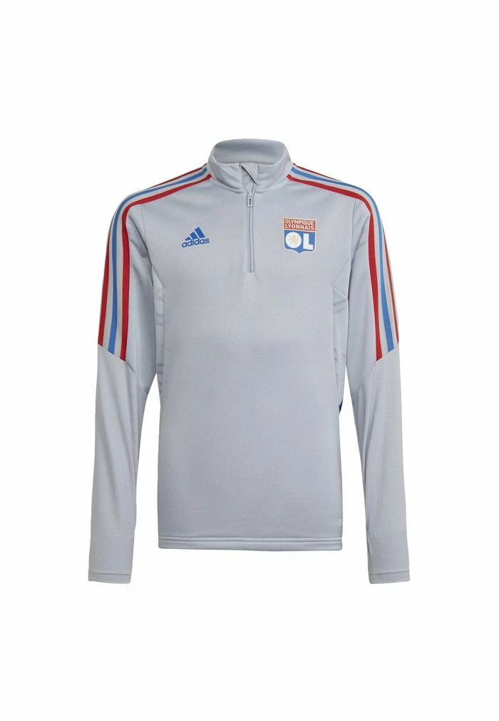 Adidas Performance TIRO OLYMPIQUE LYONNAIS - Football Shirt - Grey 3 Adidas Performance TIRO OLYMPIQUE LYONNAIS - Football Shirt - Grey