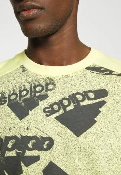 Adidas Performance Print T-shirt - Almost Yellow/linen Green -adidas Performance Shop c3665b43c5534fbdaf4233c3c6200410