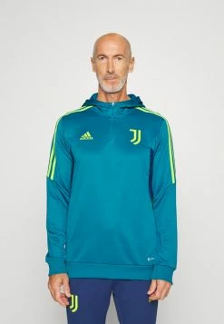 Adidas Performance JUVENTUS TURIN HOODY - Club Wear - Turquoise