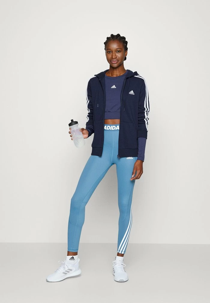 Adidas Performance Leggings - Altered Blue 4 Adidas Performance Leggings - Altered Blue - Image 2