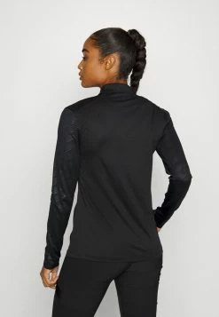 Adidas Performance W MT HALF ZI LS - Long Sleeved Top - Black -adidas Performance Shop c4c6bd2aab2445248889b6d585b62d04