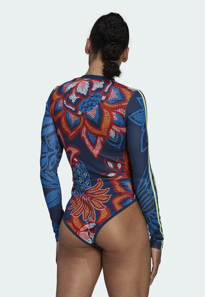 Adidas Performance FARM RIO - Leotard - Blue 4 Adidas Performance FARM RIO - Leotard - Blue - Image 2