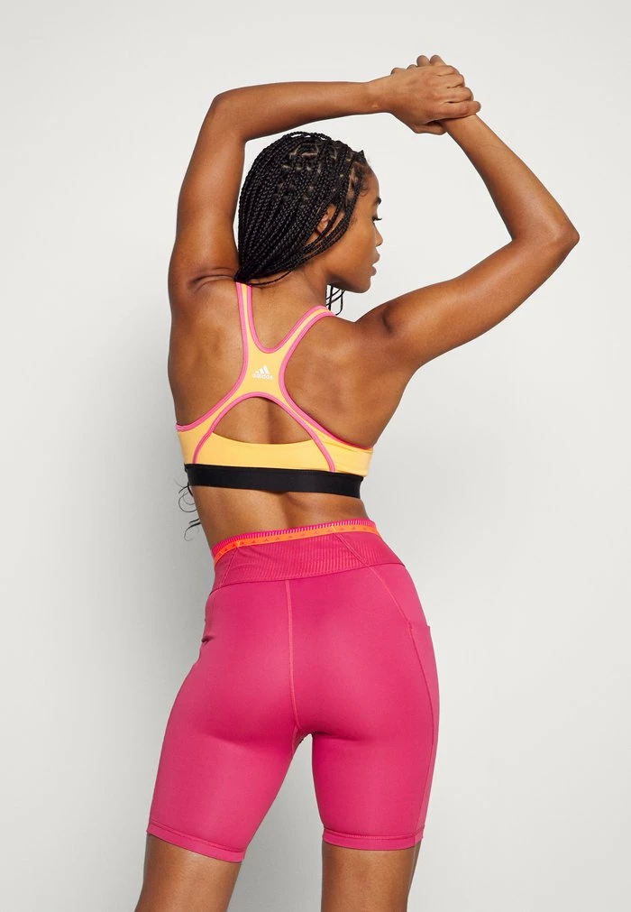 Adidas Performance LU BOS MED BRA - Sports Bra - Hazy Orange 5 Adidas Performance LU BOS MED BRA - Sports Bra - Hazy Orange - Image 3