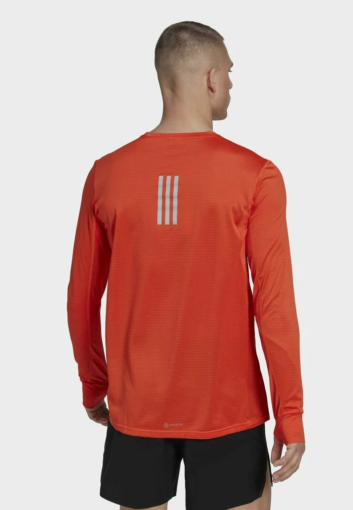 Adidas Performance LONG SLEEVE - Long Sleeved Top - Orange 4 Adidas Performance LONG SLEEVE - Long Sleeved Top - Orange - Image 2