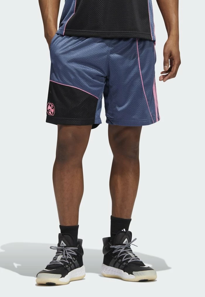 Adidas Performance WORLDWIDE HOOPS CREATOR - Sports Shorts - Blue 3 Adidas Performance WORLDWIDE HOOPS CREATOR - Sports Shorts - Blue