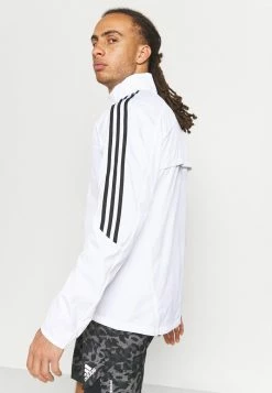 Adidas Performance MARATHON - Running Jacket - White/black -adidas Performance Shop c6d397e31f694fb2afdd440c6ff8a950