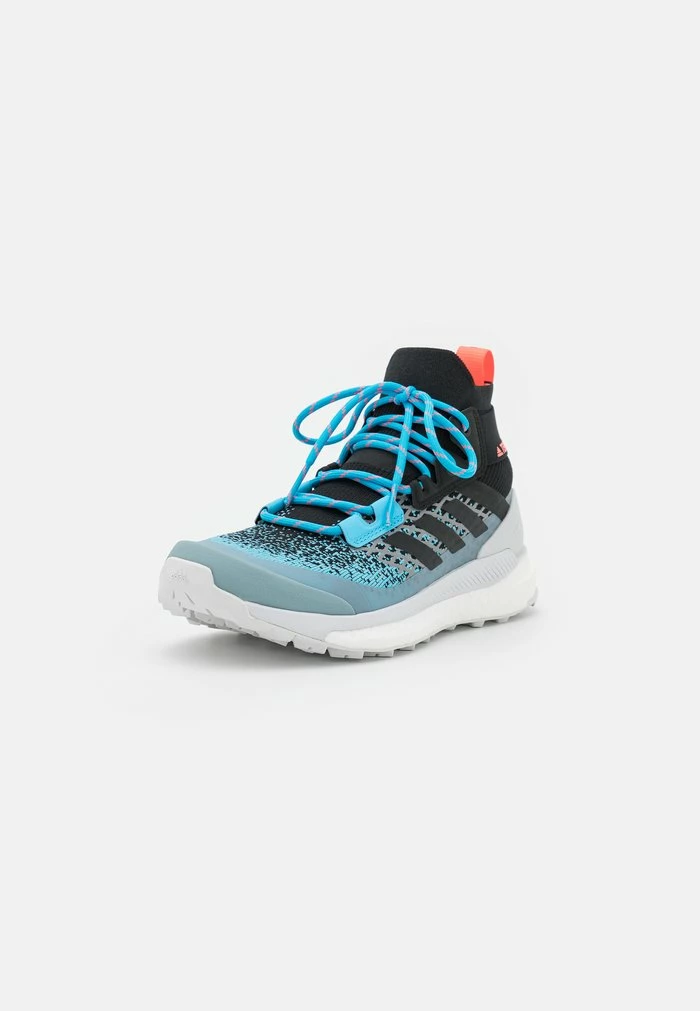 Adidas Performance TERREX FREE PRIMEBLUE - Hiking Shoes - Core Black/sky Rush 4 Adidas Performance TERREX FREE PRIMEBLUE - Hiking Shoes - Core Black/sky Rush - Image 2