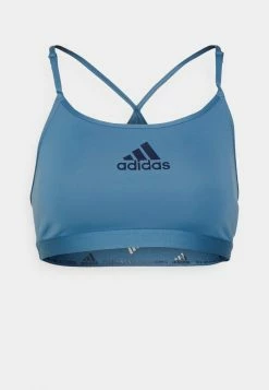 Adidas Performance GOOD - Light Support Sports Bra - Blue -adidas Performance Shop c736a7e8656143e6b68e99e1509dc51e