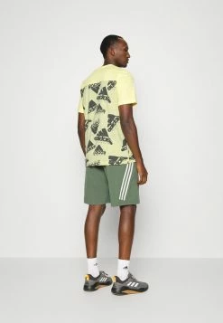 Adidas Performance Print T-shirt - Almost Yellow/linen Green -adidas Performance Shop c74b2936d03145629f3502754ba432dc