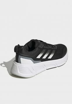 Adidas Performance QUESTAR - Neutral Running Shoes - Black/white/grey -adidas Performance Shop c7c3a12406f74407b6d4b51839d051ce
