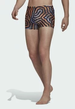 Adidas Performance COLOUR MAZE SWIM - Swimming Trunks - Blue