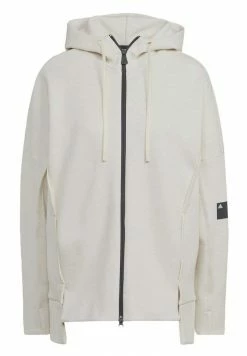 Adidas Performance MODERN - Zip-up Sweatshirt - Beige -adidas Performance Shop c93ef4ba067b457cb920e7313d5d97a9