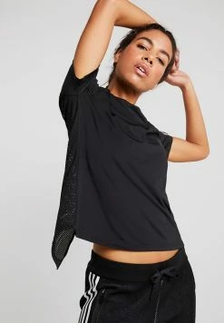 Adidas Performance 3S TEE - Print T-shirt - Black -adidas Performance Shop c98e56b67101415a89cdb07ffaf16b94