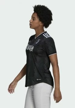 Adidas Performance MAILLOT EXTÉRIEUR JUVENTUS - Football Shirt - Black -adidas Performance Shop c99246713ae340d9bc21ba82b1e6c351