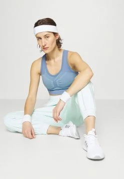 Adidas Performance STUDIO - Tracksuit Bottoms - Ice Mint/white -adidas Performance Shop c994bb980ee145608c930bc8b87e3a5f