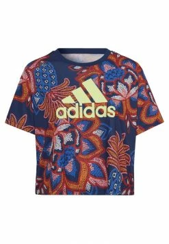 Adidas Performance FARM RIO GRAPHICS PLUS SIZE - Print T-shirt - Blue -adidas Performance Shop c99c3bc2cc2941cfbdc6cb60e0776500