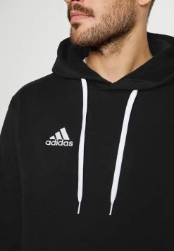 Adidas Performance ENTRADA HOODY - Hoodie - Black -adidas Performance Shop c9ab159a7f194de09bb5bbb468e039c4