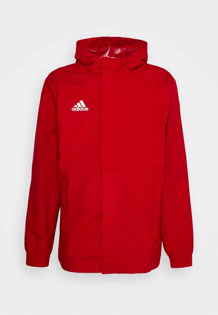 Adidas Performance ENTRADA 22 ALLWEATHER JACKET - Waterproof Jacket - Team Power Red 3 Adidas Performance ENTRADA 22 ALLWEATHER JACKET - Waterproof Jacket - Team Power Red