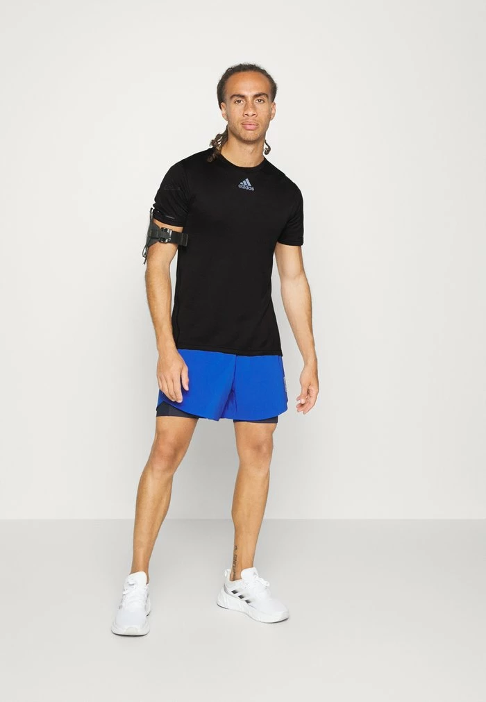 Adidas Performance CITY - Sports T-shirt - Black 4 Adidas Performance CITY - Sports T-shirt - Black - Image 2