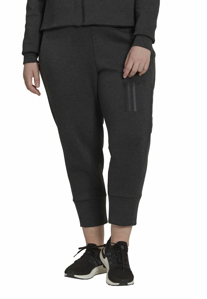 Adidas Performance Tracksuit Bottoms - Black Melange 3 Adidas Performance Tracksuit Bottoms - Black Melange