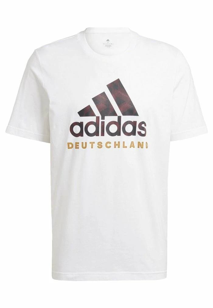 Adidas Performance DEUTSCHLAND GRAPHIC TEE - National Team Wear - White Black 7 Adidas Performance DEUTSCHLAND GRAPHIC TEE - National Team Wear - White Black - Image 5