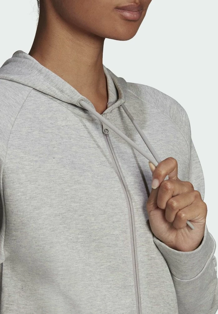 Adidas Performance FUTURE ICONS - Zip-up Sweatshirt - Grey 5 Adidas Performance FUTURE ICONS - Zip-up Sweatshirt - Grey - Image 3