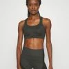 Adidas Performance High Support Sports Bra - Carbon/black -adidas Performance Shop cae48ad623464bcfa464169ca4454b1e