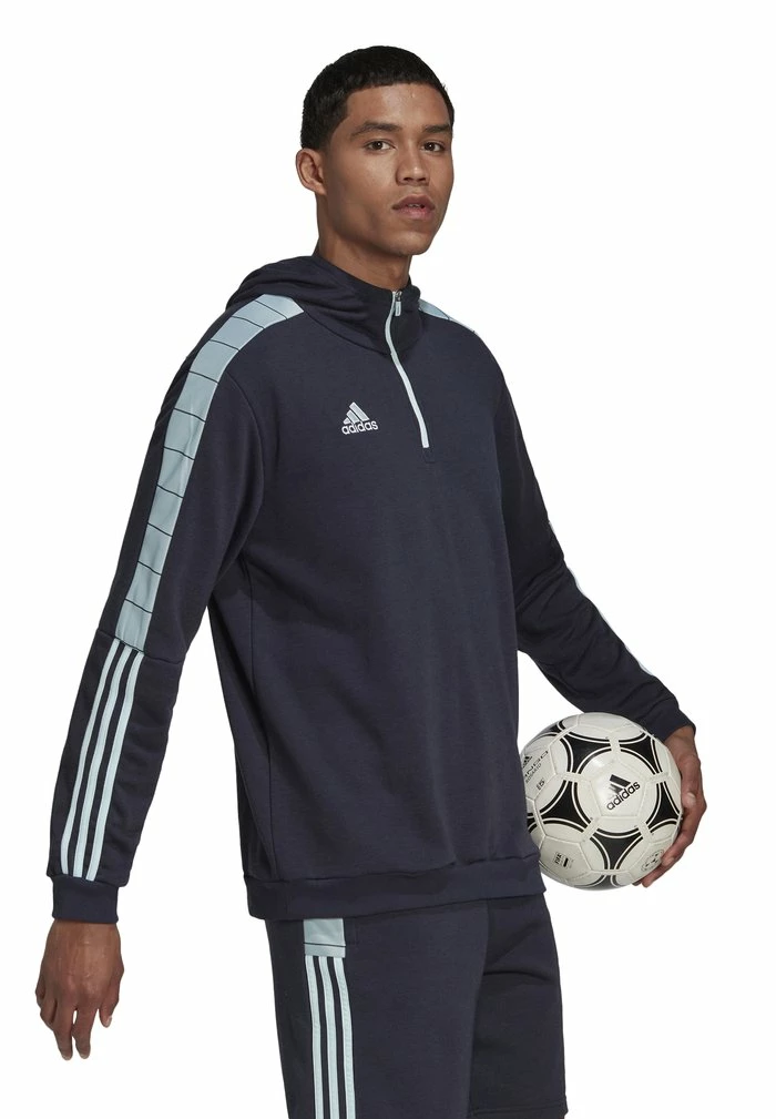 Adidas Performance TIRO HOODY VIP - Hoodie - Legend Ink 4 Adidas Performance TIRO HOODY VIP - Hoodie - Legend Ink - Image 2