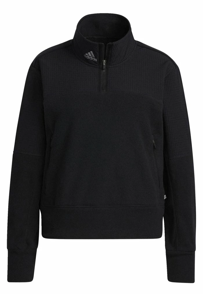 Adidas Performance Fleece Jumper - Black 8 Adidas Performance Fleece Jumper - Black - Image 6