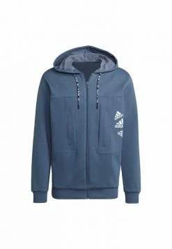 Adidas Performance Hoodie - Blue -adidas Performance Shop cb9c7c3a53fd4a87bbae8278912552a3
