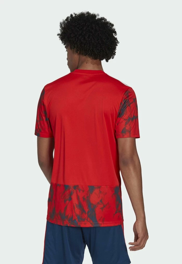 Adidas Performance OLYMPIQUE LYONNAIS AWAY - Print T-shirt - Red 4 Adidas Performance OLYMPIQUE LYONNAIS AWAY - Print T-shirt - Red - Image 2