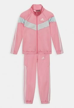 Adidas Performance UNISEX SET - Tracksuit - Bliss Pink/almost Blue/white