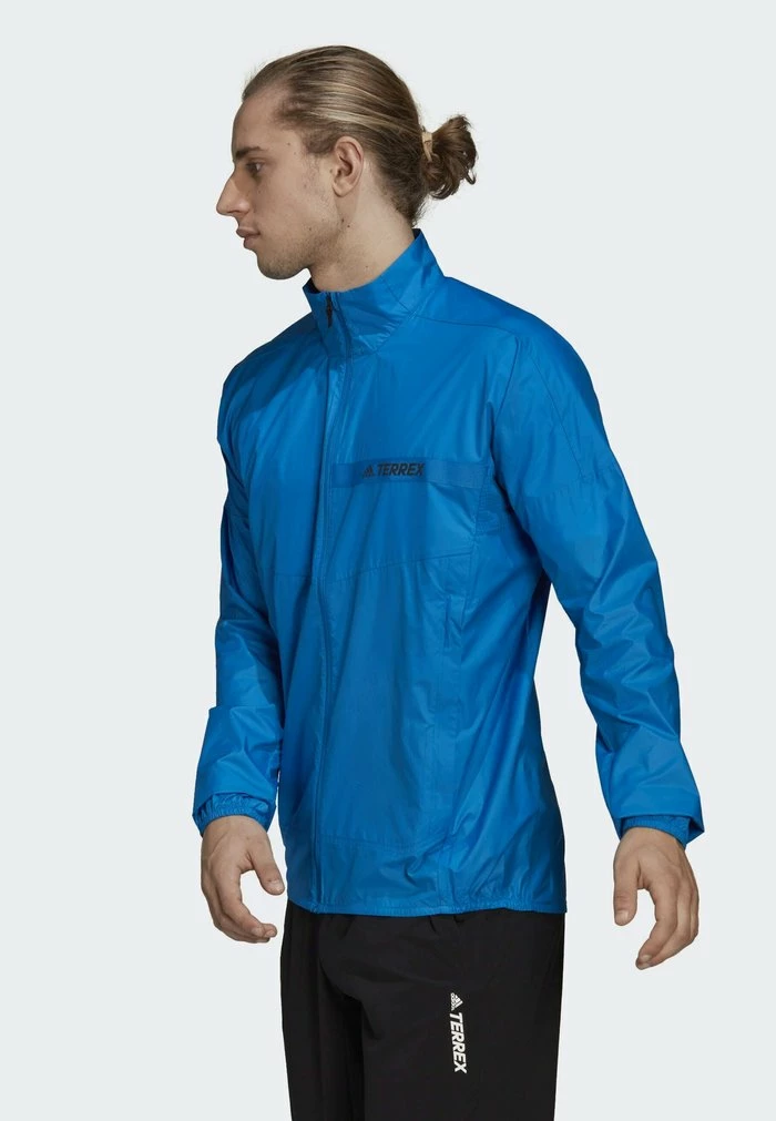 Adidas Performance WIND - Outdoor Jacket - Blue 8 Adidas Performance WIND - Outdoor Jacket - Blue - Image 6