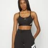 Adidas Performance Light Support Sports Bra - Black/white -adidas Performance Shop cd8b7285cf5f45b78e98c428e7d0564c