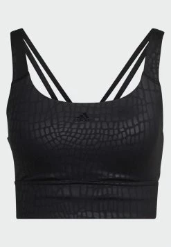 Adidas Performance LONGLINE - Medium Support Sports Bra - Black 16 Adidas Performance LONGLINE - Medium Support Sports Bra - Black -adidas Performance Shop cd9cd9e09fc94a74bace28b37fe60db6
